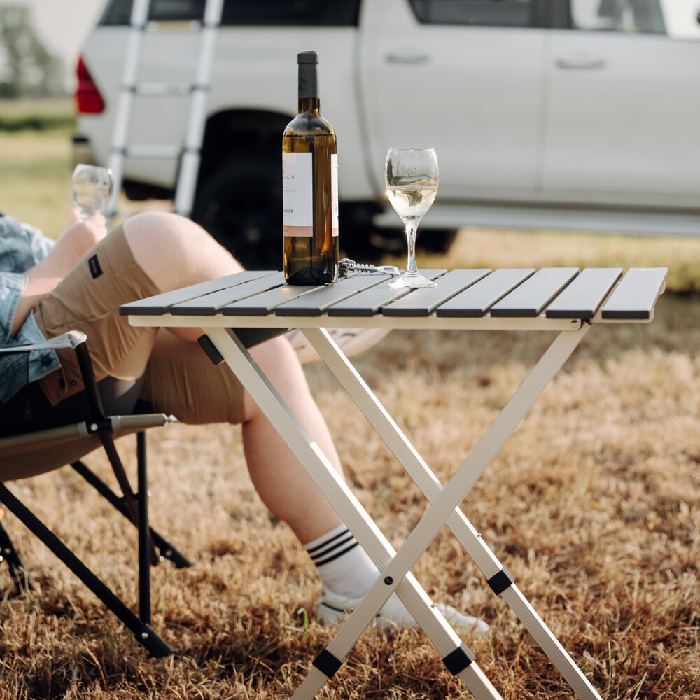 Alu Campingtisch klappbar 63 x 63 cm