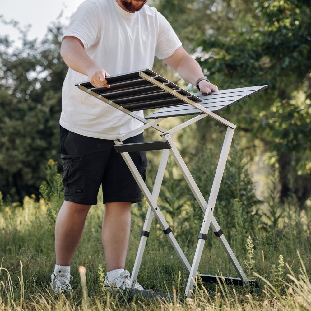 Alu Campingtisch klappbar 63 x 63 cm