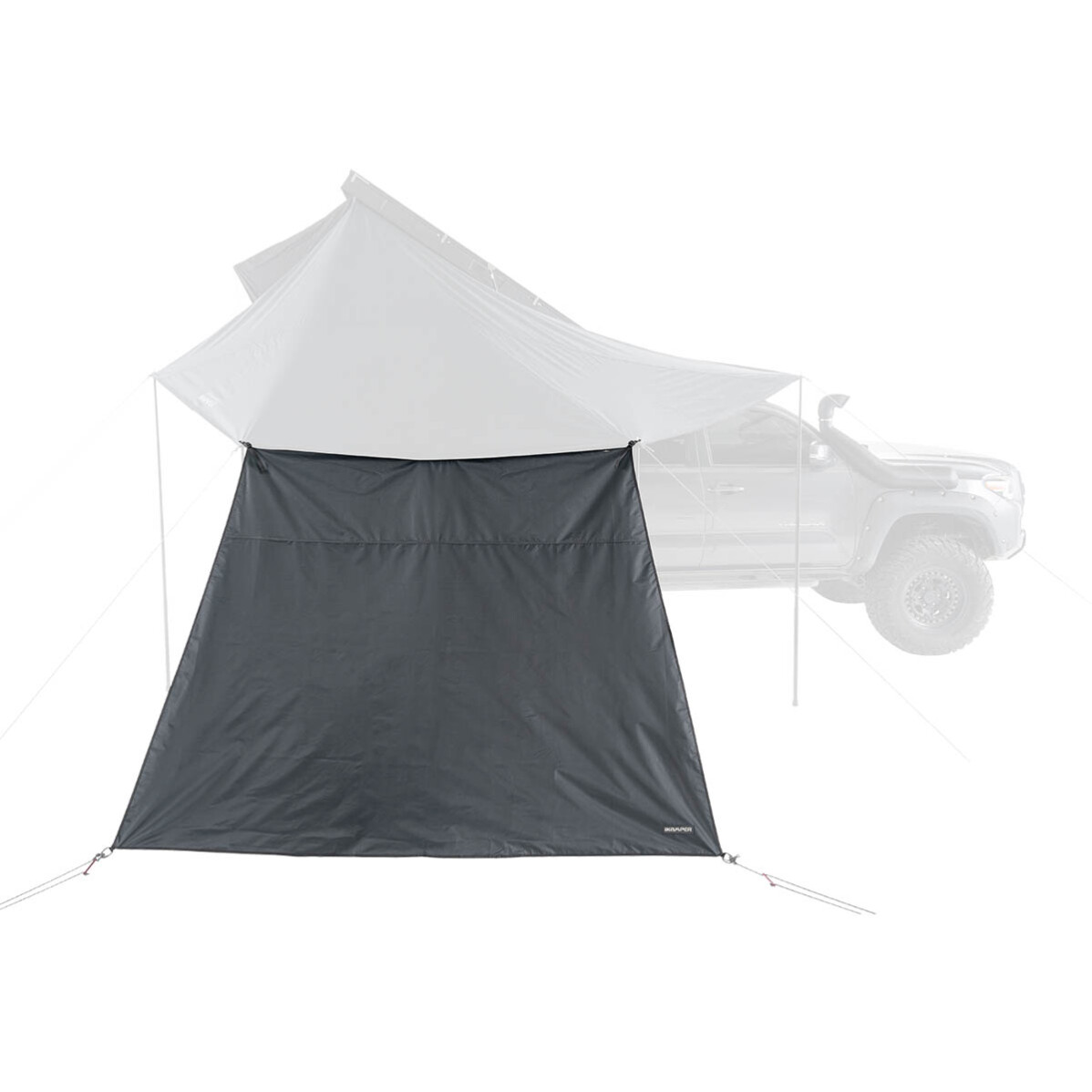 roof tent Tuff Stuff TS-RTT-STLTH Stealth Aluminum Side Open Tent, 3+ Person