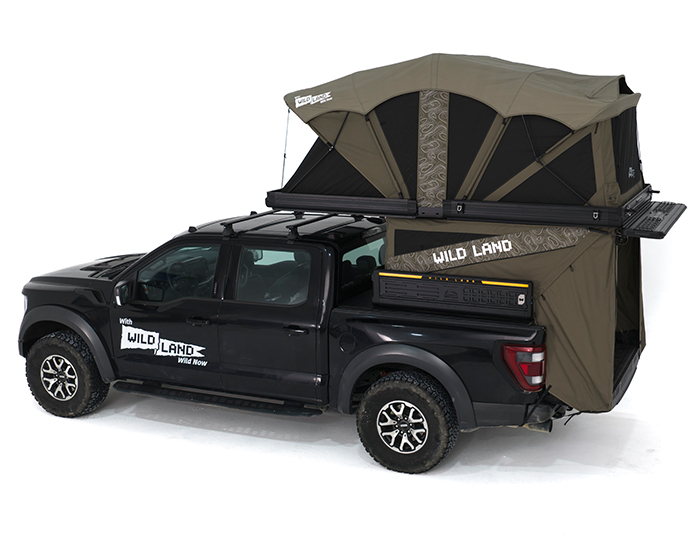 Trunk Pickup Kabine Dachzelt von Wild Land